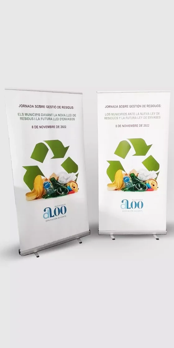 imprimimos Roll ups - impresiontotal.es