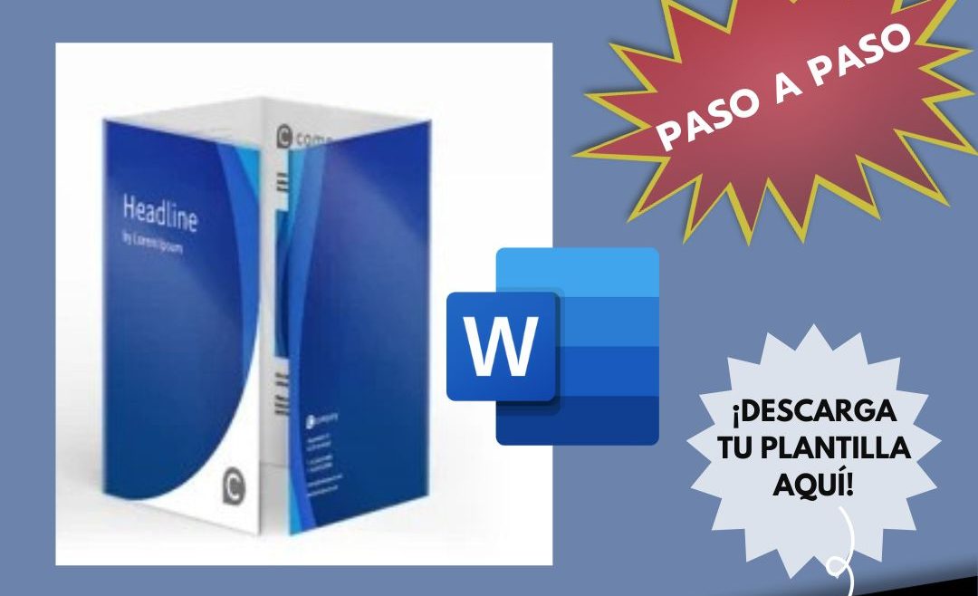 Cómo hacer un tríptico en word