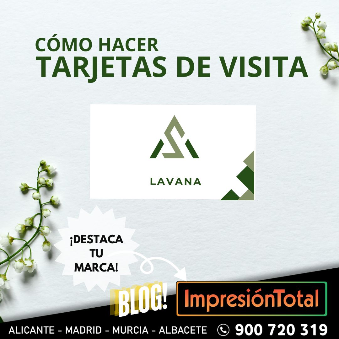 Cómo hacer y diseñar tarjetas de visita originales