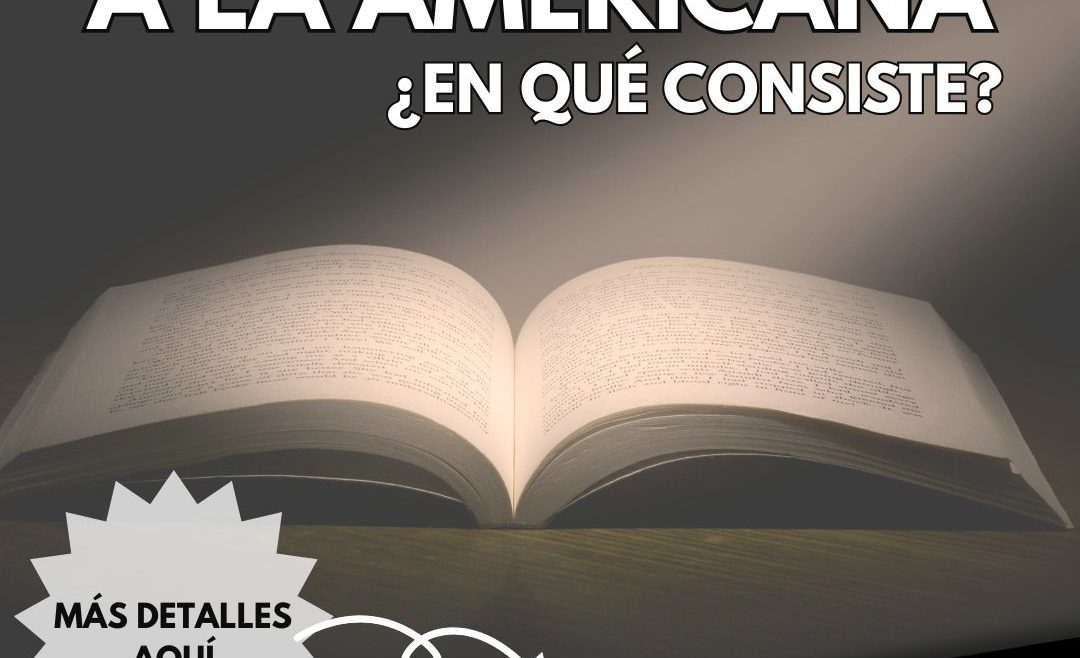 Encuadernación a la americana