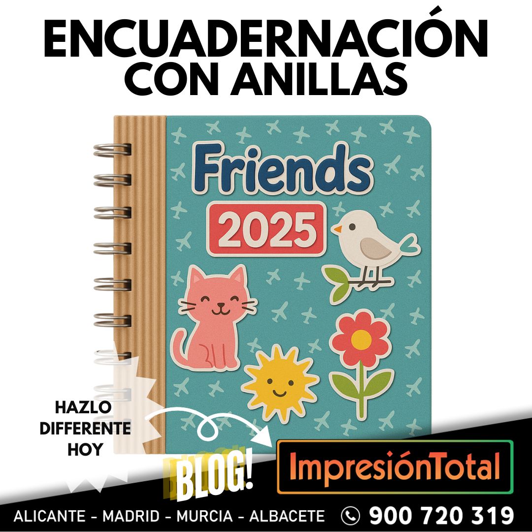 Encuadernación con anillas