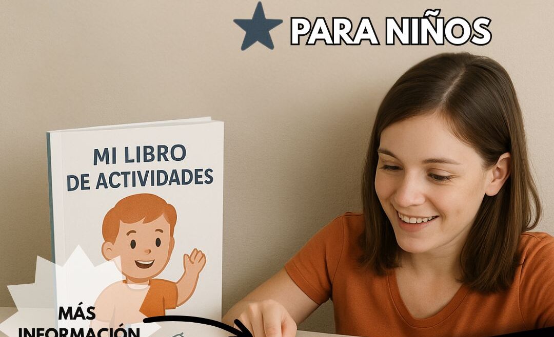 Libro de actividades personalizadas para niños